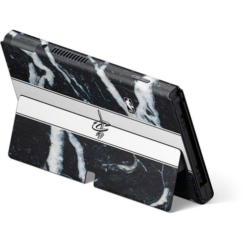 NBA Cleveland Cavaliers Marble Nintendo Switch OLED (2021) Skin