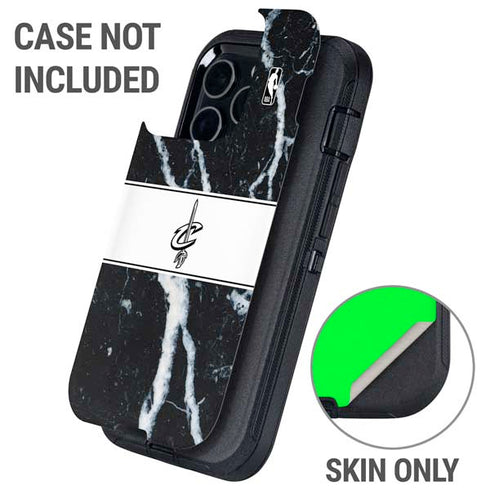 NBA Cleveland Cavaliers Marble Otterbox Defender iPhone Skin