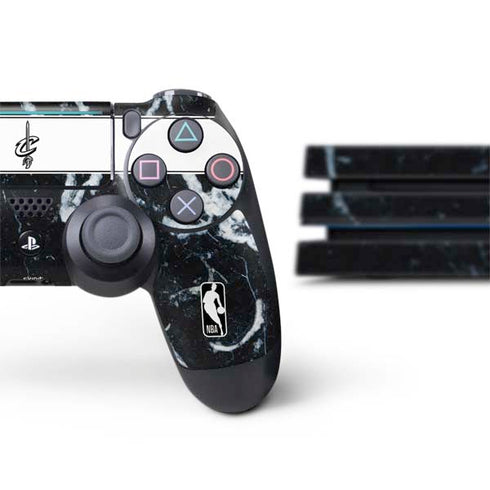 NBA Cleveland Cavaliers Marble PS4 Pro Bundle Skin