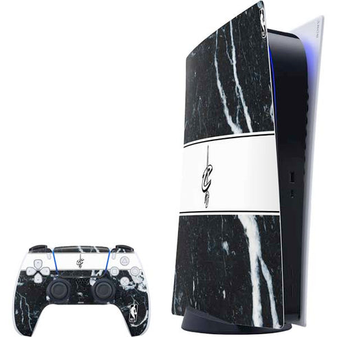 NBA Cleveland Cavaliers Marble PS5 Digital Edition Bundle Skin