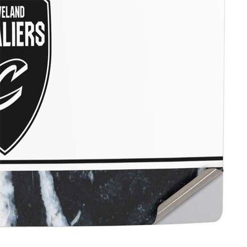 NBA Cleveland Cavaliers Marble PS5 Slim Disk Console Skin