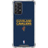 NBA Cleveland Cavaliers Standard - Blue Galaxy A72 5G Clear Case