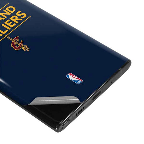 NBA Cleveland Cavaliers Standard - Blue Galaxy Note 10 Plus Skin