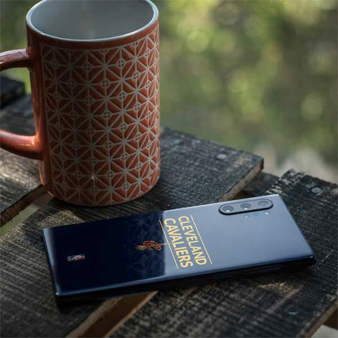 NBA Cleveland Cavaliers Standard - Blue Galaxy Note 10 Plus Skin