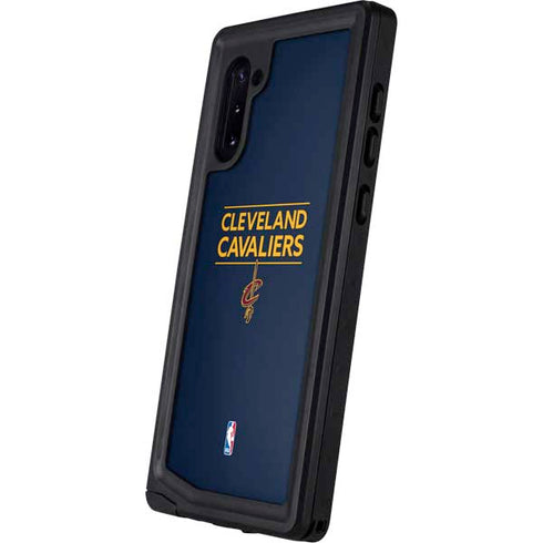 NBA Cleveland Cavaliers Standard - Blue Galaxy Note 10 Waterproof Case
