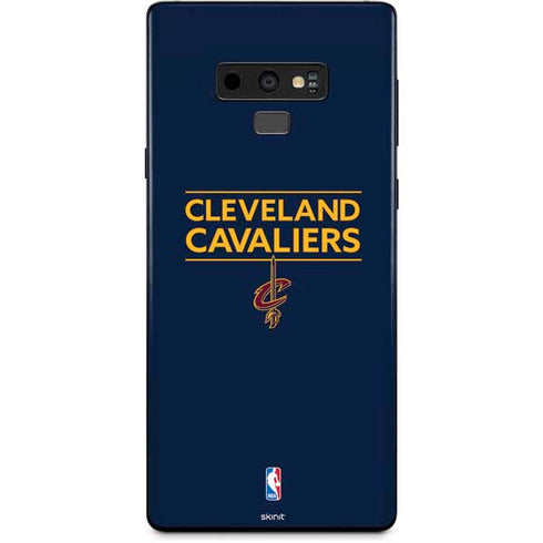 NBA Cleveland Cavaliers Standard - Blue Galaxy Note 9 Skin