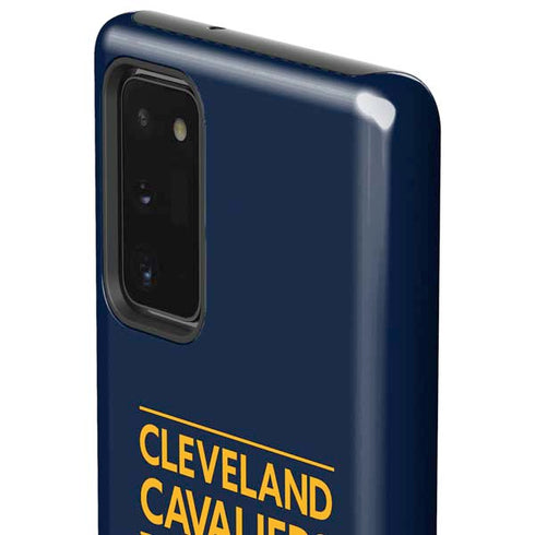 NBA Cleveland Cavaliers Standard - Blue Galaxy Note20 5G Pro Case