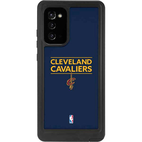 NBA Cleveland Cavaliers Standard - Blue Galaxy Note20 5G Waterproof Case