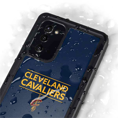 NBA Cleveland Cavaliers Standard - Blue Galaxy Note20 5G Waterproof Case