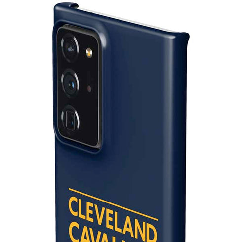 NBA Cleveland Cavaliers Standard - Blue Galaxy Note20 Ultra 5G Lite Case
