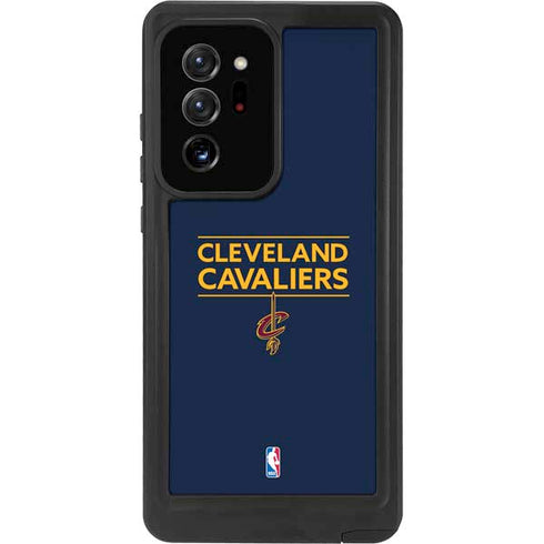 NBA Cleveland Cavaliers Standard - Blue Galaxy Note20 Ultra 5G Waterproof Case