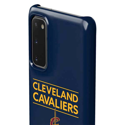 NBA Cleveland Cavaliers Standard - Blue Galaxy S20 Lite Case