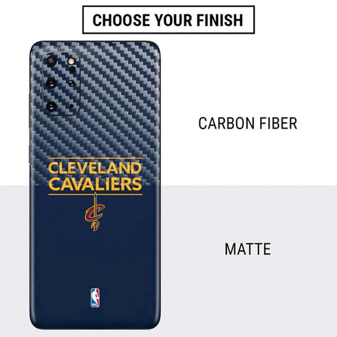 NBA Cleveland Cavaliers Standard - Blue Galaxy S20 Plus Skin