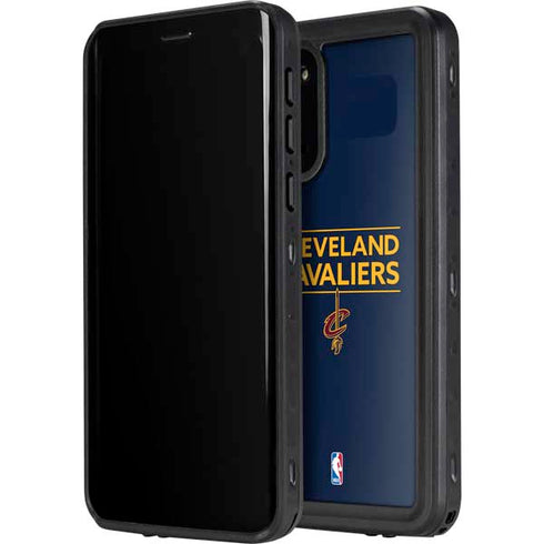 NBA Cleveland Cavaliers Standard - Blue Galaxy S20 Waterproof Case