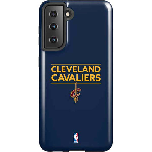 NBA Cleveland Cavaliers Standard - Blue Galaxy S21 5G Pro Case