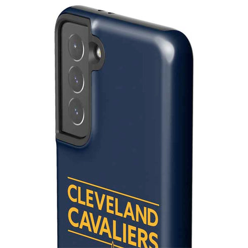 NBA Cleveland Cavaliers Standard - Blue Galaxy S21 5G Pro Case