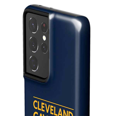 NBA Cleveland Cavaliers Standard - Blue Galaxy S21 Ultra 5G Pro Case