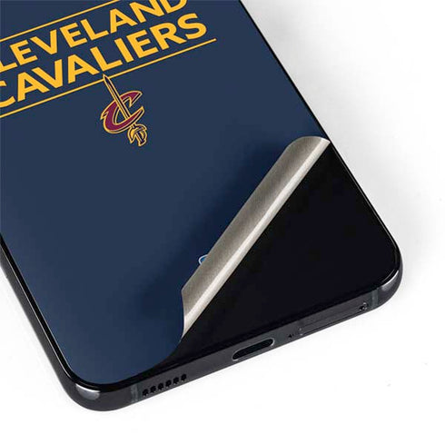 NBA Cleveland Cavaliers Standard - Blue Galaxy S22 Skin