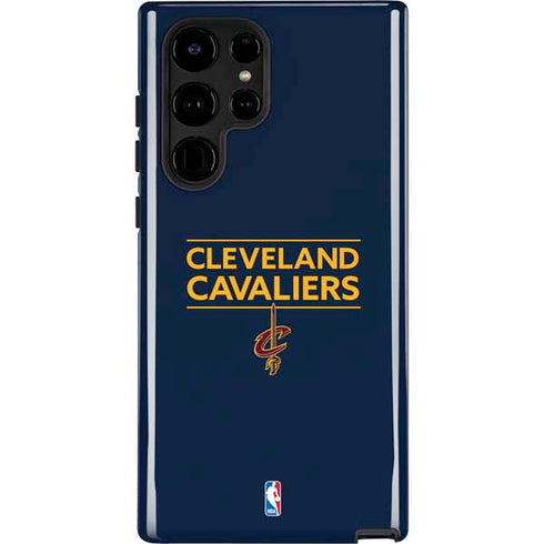 NBA Cleveland Cavaliers Standard - Blue Galaxy S22 Ultra Pro Case