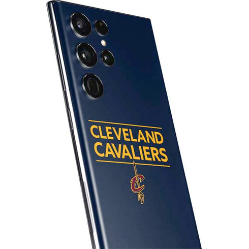NBA Cleveland Cavaliers Standard - Blue Galaxy S22 Ultra Skin