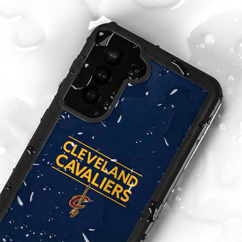 NBA Cleveland Cavaliers Standard - Blue Galaxy S23 Plus Waterproof Case