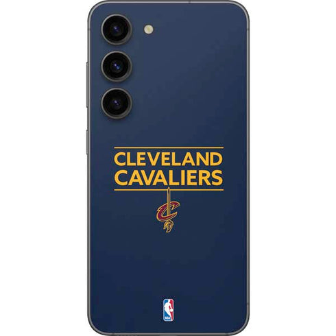 NBA Cleveland Cavaliers Standard - Blue Galaxy S23 Skin