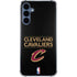 NBA Cleveland Cavaliers Standard - Blue Galaxy S24 Clear Case