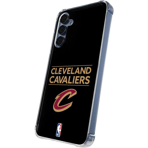 NBA Cleveland Cavaliers Standard - Blue Galaxy S24 Clear Case