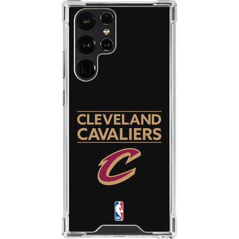 NBA Cleveland Cavaliers Standard - Blue Galaxy S24 Ultra Clear Case