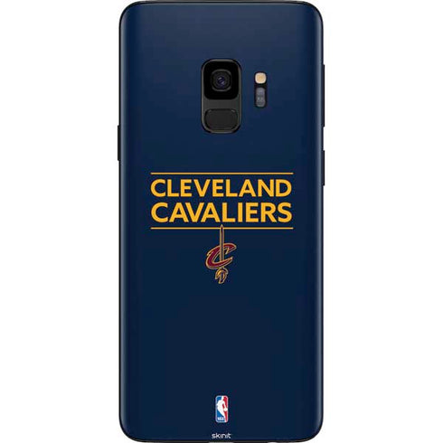 NBA Cleveland Cavaliers Standard - Blue Galaxy S9 Skin