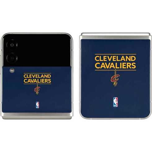 NBA Cleveland Cavaliers Standard - Blue Galaxy Z Flip3 5G Skin