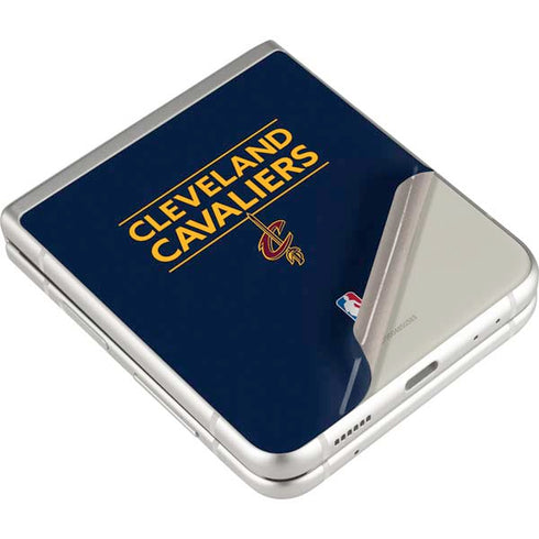 NBA Cleveland Cavaliers Standard - Blue Galaxy Z Flip3 5G Skin