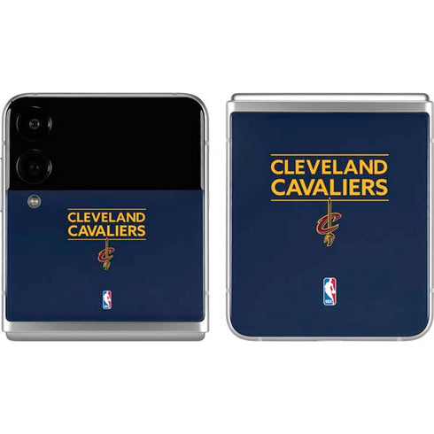 NBA Cleveland Cavaliers Standard - Blue Galaxy Z Flip4 5G Skin