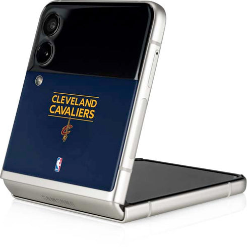 NBA Cleveland Cavaliers Standard - Blue Galaxy Z Flip4 5G Skin