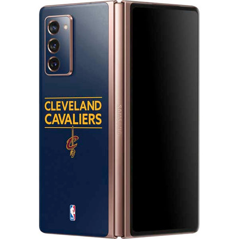 NBA Cleveland Cavaliers Standard - Blue Galaxy Z Fold2 5G Skin