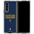 NBA Cleveland Cavaliers Standard - Blue Galaxy Z Fold4 5G Clear Case