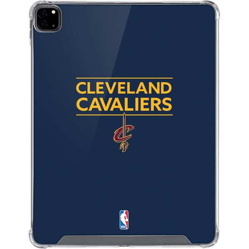 NBA Cleveland Cavaliers Standard - Blue iPad Pro 12.9in (2020) Clear Case