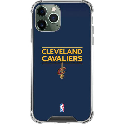 NBA Cleveland Cavaliers Standard - Blue iPhone 11 Pro Max Clear Case