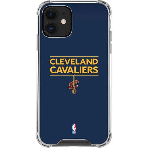 NBA Cleveland Cavaliers Standard - Blue iPhone 12 Mini Clear Case