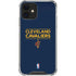 NBA Cleveland Cavaliers Standard - Blue iPhone 12 Mini Clear Case
