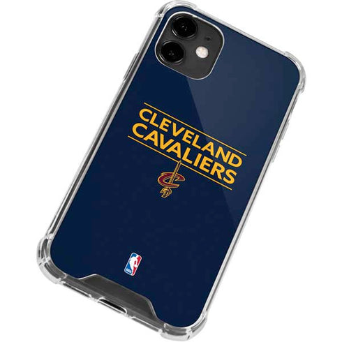 NBA Cleveland Cavaliers Standard - Blue iPhone 12 Mini Clear Case