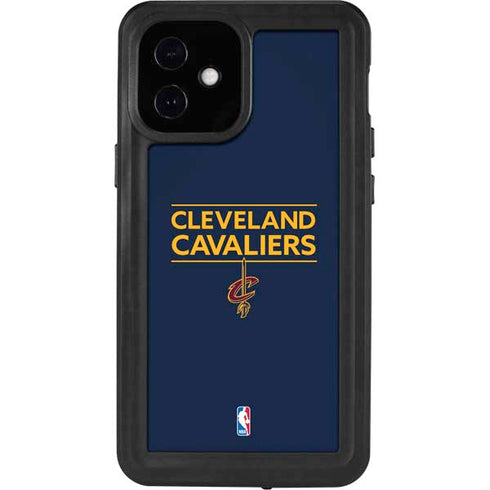NBA Cleveland Cavaliers Standard - Blue iPhone 12 Mini Waterproof Case