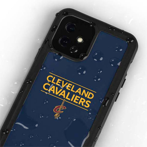NBA Cleveland Cavaliers Standard - Blue iPhone 12 Mini Waterproof Case