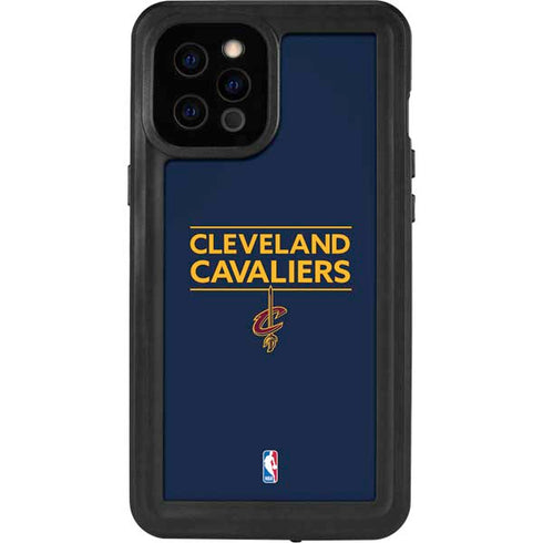 NBA Cleveland Cavaliers Standard - Blue iPhone 12 Pro Max Waterproof Case