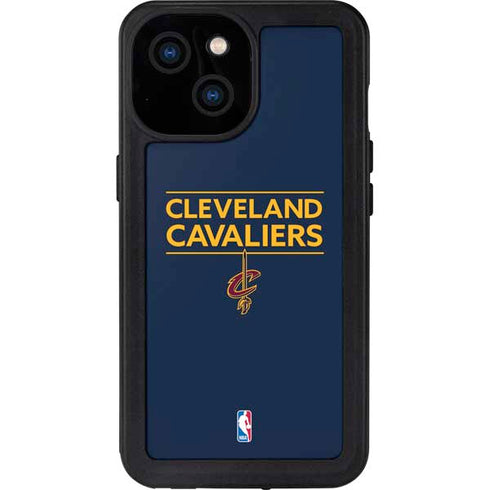 NBA Cleveland Cavaliers Standard - Blue iPhone 13 Mini Waterproof Case