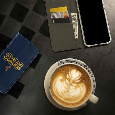 NBA Cleveland Cavaliers Standard - Blue iPhone 13 Pro Max Folio Case