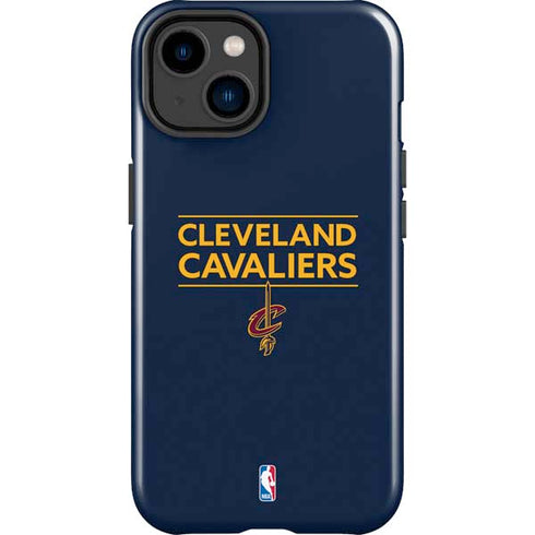 NBA Cleveland Cavaliers Standard - Blue iPhone 15 Plus Impact Case