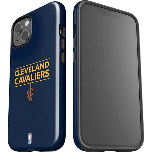 NBA Cleveland Cavaliers Standard - Blue iPhone 15 Plus Impact Case