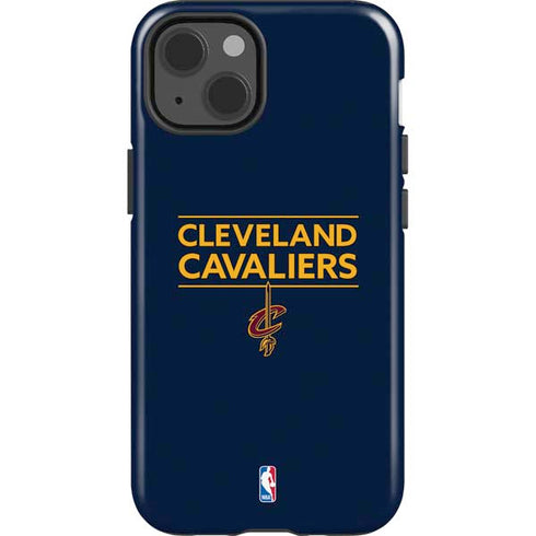 NBA Cleveland Cavaliers Standard - Blue iPhone 15 Impact Case