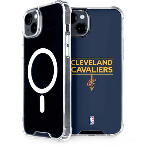 NBA Cleveland Cavaliers Standard - Blue iPhone 15 Plus MagSafe Case